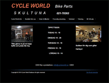 Tablet Screenshot of cycleworld.se