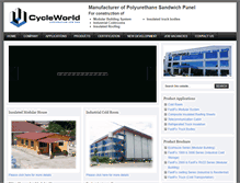 Tablet Screenshot of cycleworld.com.my