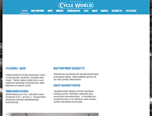 Tablet Screenshot of cycleworld.fi